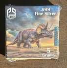 Pan Silver Co., .999 Fine Silver, 5 Gram Dinosaur, Unopened In Box, 2519 Of 3000