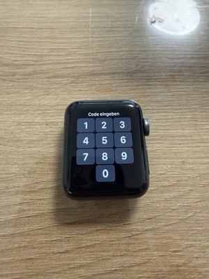 Apple Watch Series 3 38mm Aluminiumgehäuse Space Grau