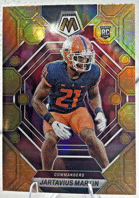 2023 Mosaic Jartavius Martin HONEYCOMB PRIZM SSP CASE HIT Rookie Card