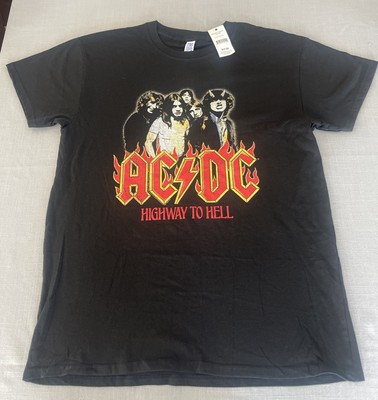 AC/DC Highway To Hell Band T-shirt NWOT Sz Large Tee Rock And Roll