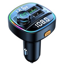 Bluetooth FM Transmitter Car Adapter Hands Free Radio USB Charger AUX Audio