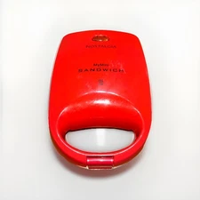 Sandwich Maker Nostalgia My Mini Personal Lightweight Red