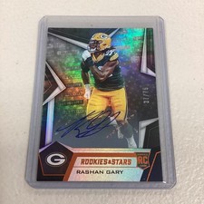 2019 Panini Rookies & Stars Longevity Signatures /75 Rashan Gary Rookie Auto RC