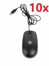 Lot of 10 - HP Wired USB Mouse Computer Desktop PC SM-2022 SM-2027  Assorted 