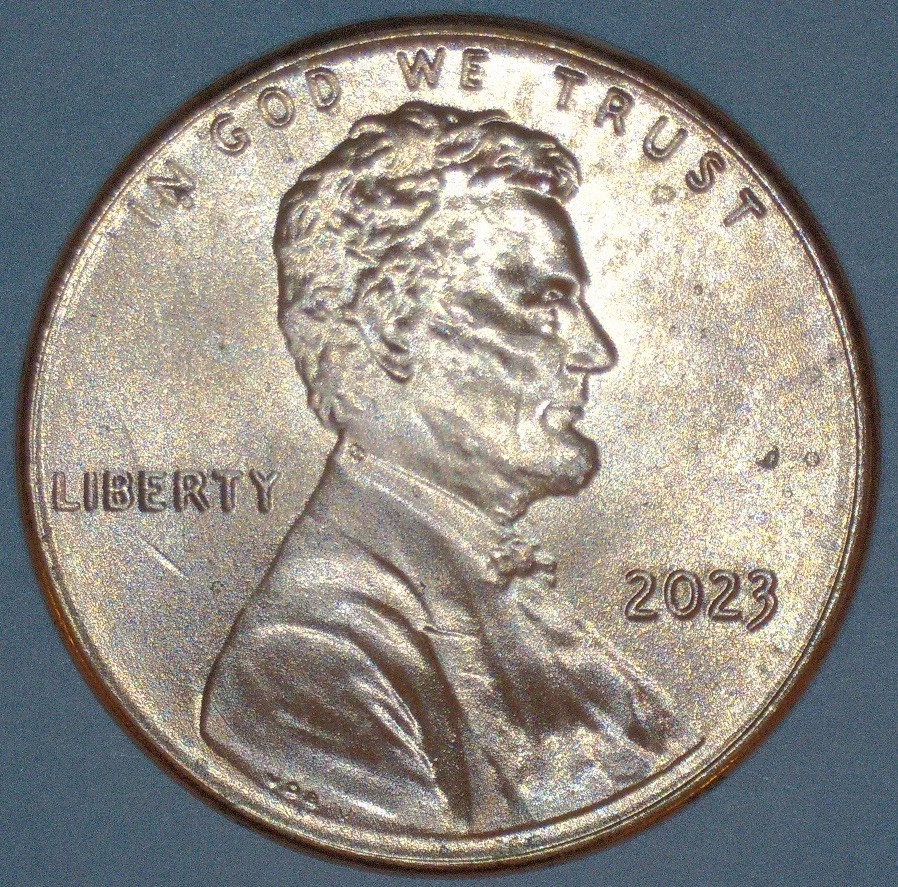 BU 2023 Lincoln Shield Cent VDB Extra V Variety Lot of 9 - UNC RD Penny 1c - Image 2 of 4