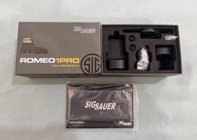 SIG SAUER Romeo1Pro SOR1P100 1x30mm Red Dot Sight for sale online