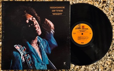 JIMI HENDRIX: Hendrix In The West   Promo/DJ Album~REPRISE #MS 2049   Acid Rock