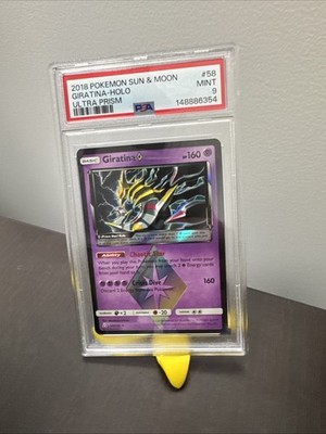 2018 Pokemon Sun and Moon Ultra Prism Holo Giratina #58 