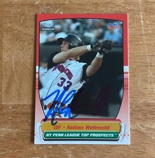 Nolan Reimold Signed Autograph 2005 NYPL Top Prospects MiLB Baseball Card