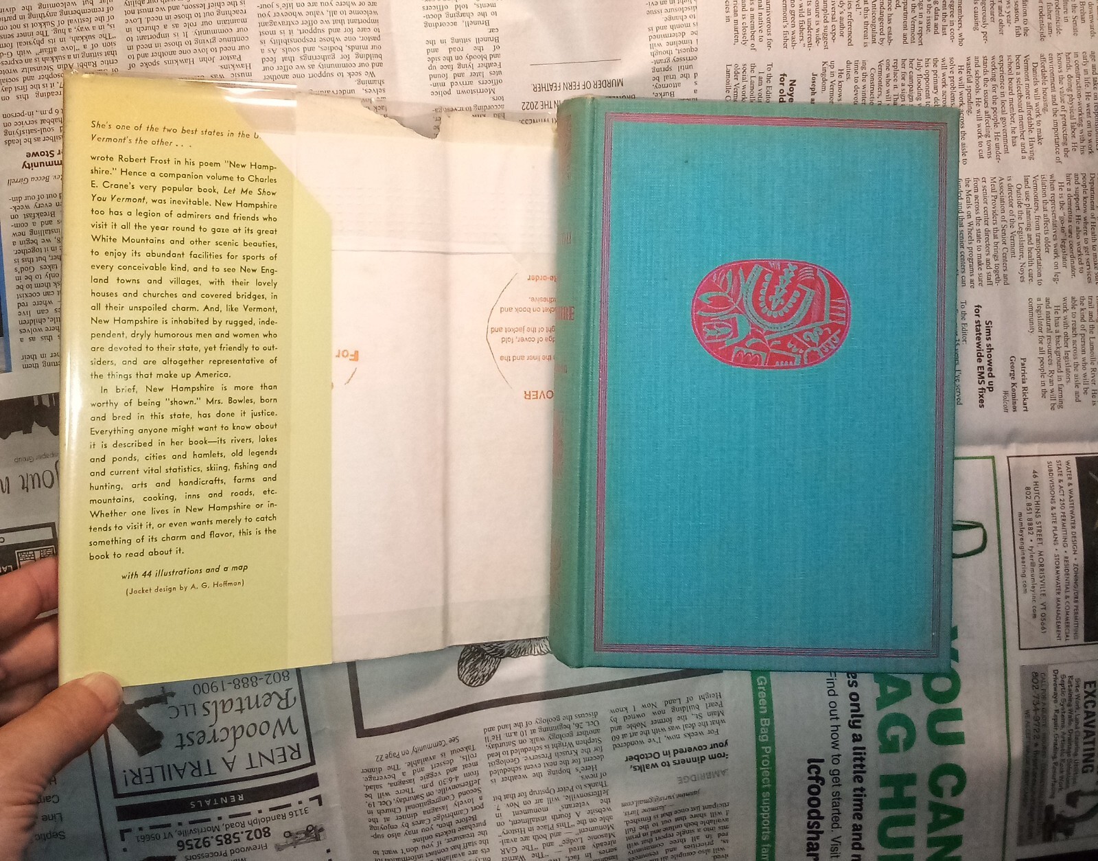 Let Me Show You New Hampshire - Ella Bowles - Roberts - Second Printing 1941