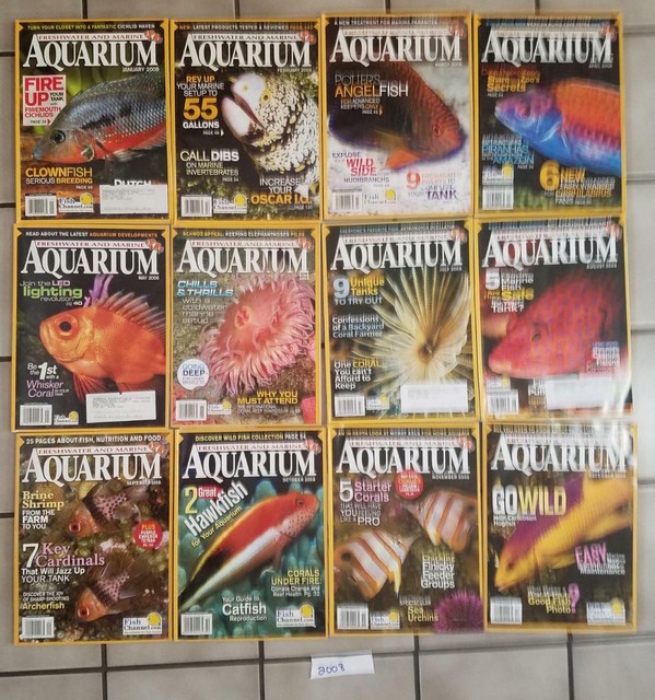 Freshwater and Marine Aquarium Magazine 2001 to 2010 You Choose Year eBay