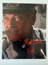 MICHAEL BYRNE In Person Signed Autograph 20x25cm Indiana Jones