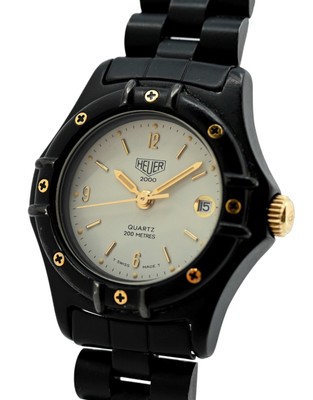 Vintage Heuer (Pre-Tag) 27mm Ladies 2000 Series Black PVD