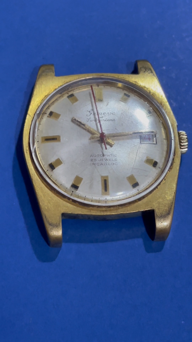 Geneve Swiss Automatic Watch – 25 Jewels, Incabloc