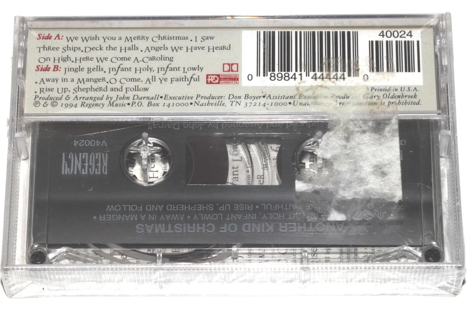 Another Kind Of Christmas An Acoustic Alternative Holiday (Cassette 1994) SEALED - Image 2 of 4