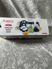 Fullstar NIOB Spiralizer Slicer Grater Juicer 8 in 1 Noodle Maker damaged Box