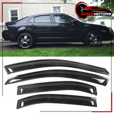 Fits 06-12 Ford Fusion 06-10 Mercury Milan Acrylic Window Visors Rain Guards 4pc