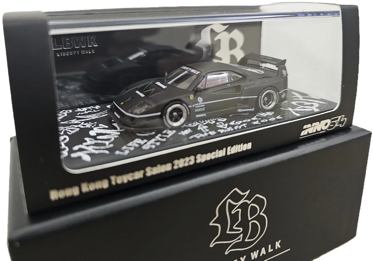 1:64 INNO64 LBWK Ferrari F40 MATT HONG KONG TOYCAR SALON 2023 SPECIAL EDITION 1:64 INNO64 LBWK Ferrari F40 MATT HONG KONG TOYCAR SALON 2023 SPECIAL EDITION