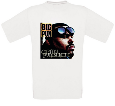 Big Pun - Capital Punishment - Black T-Shirt Black