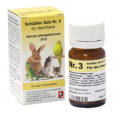 SCHÜSSLER SALZ Nr.3 Ferrum phos.D 12 f.Heimtiere 200 St