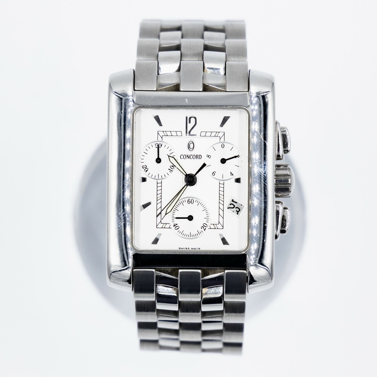 Concord Sportivo Chronograph Stainless Steel Women's Quartz Watch