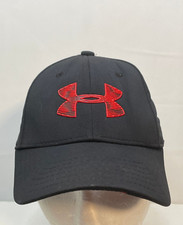 Under Armour hat cap youth small medium 6 1/2" fitted black