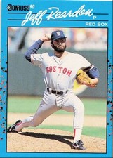 1990 Donruss Best of the AL Jeff Reardon Boston Red Sox #72