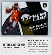 2021-22 Donruss Optic 9 Chris Paul Phoenix Suns Basketball Card