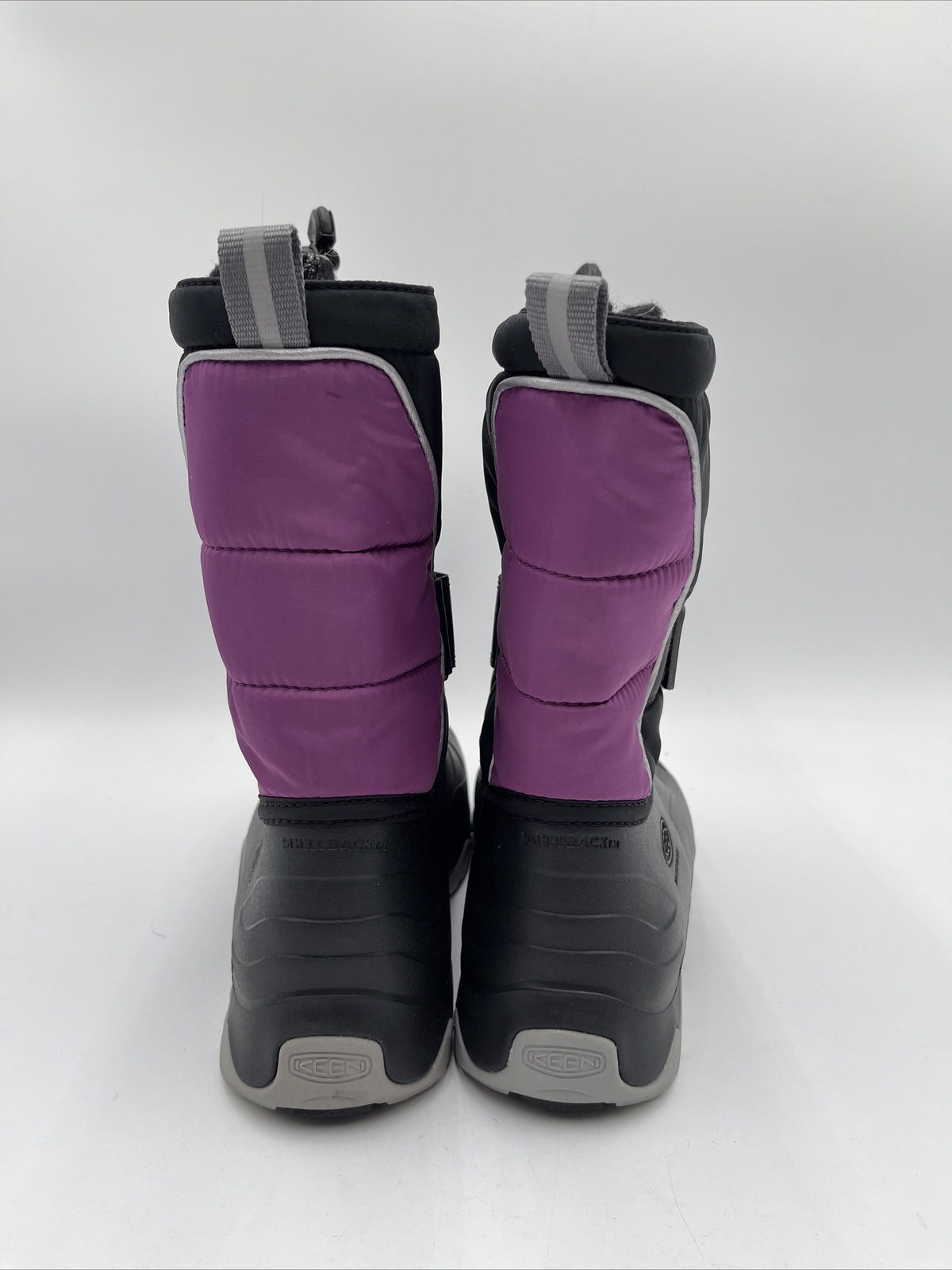 Stivali KEEN umi per bambini 2 impermeabili da trekking nero legno viola taglia 7