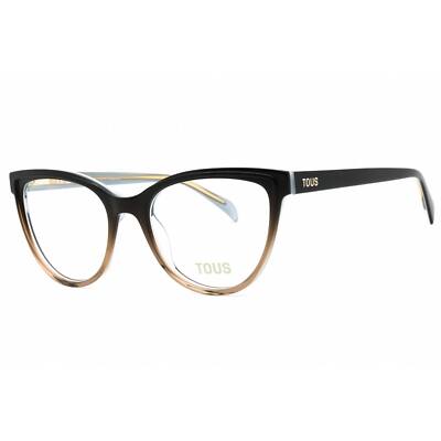 Tous Women's Eyeglasses Fading Black/Grey/Black Cat Eye Full Rim VTOC16 09G7