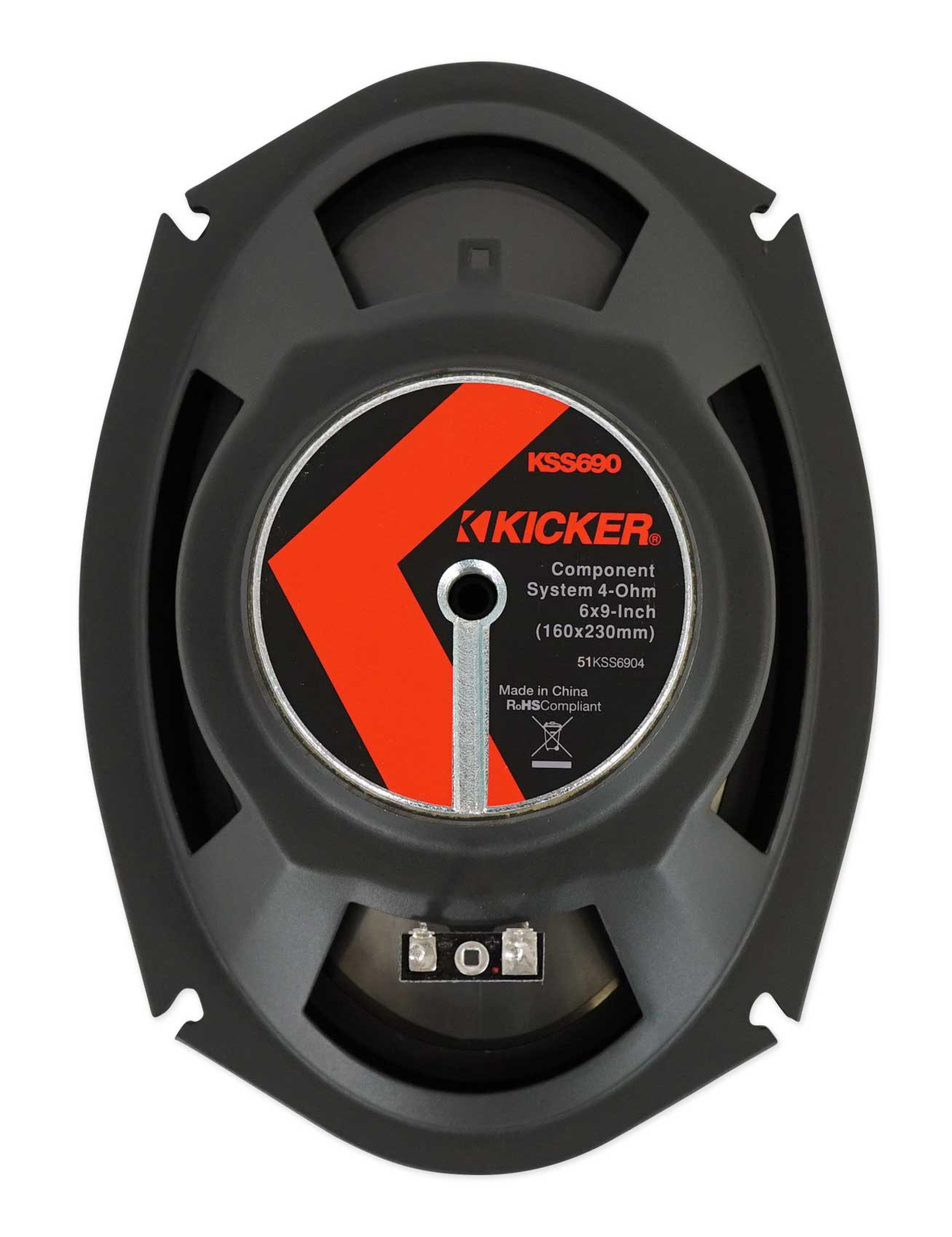2 Пары автомобильных компонентных динамиков Kicker 51KSS369 6x9275 3-полосных с 1 твитером