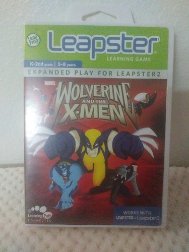 Leap Frog Leapster WOLVERINE AND THE X MEN Game Cartridge EBay