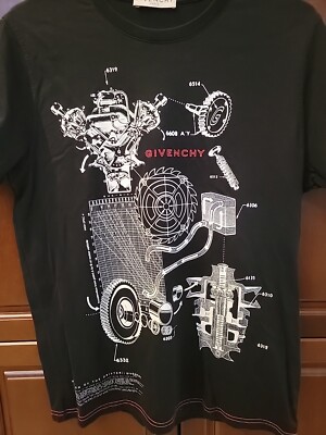 GIVENCHY グラフィック柄Tシャツ Givenchy Graphic Print T - Shirt Automotive Chest 41