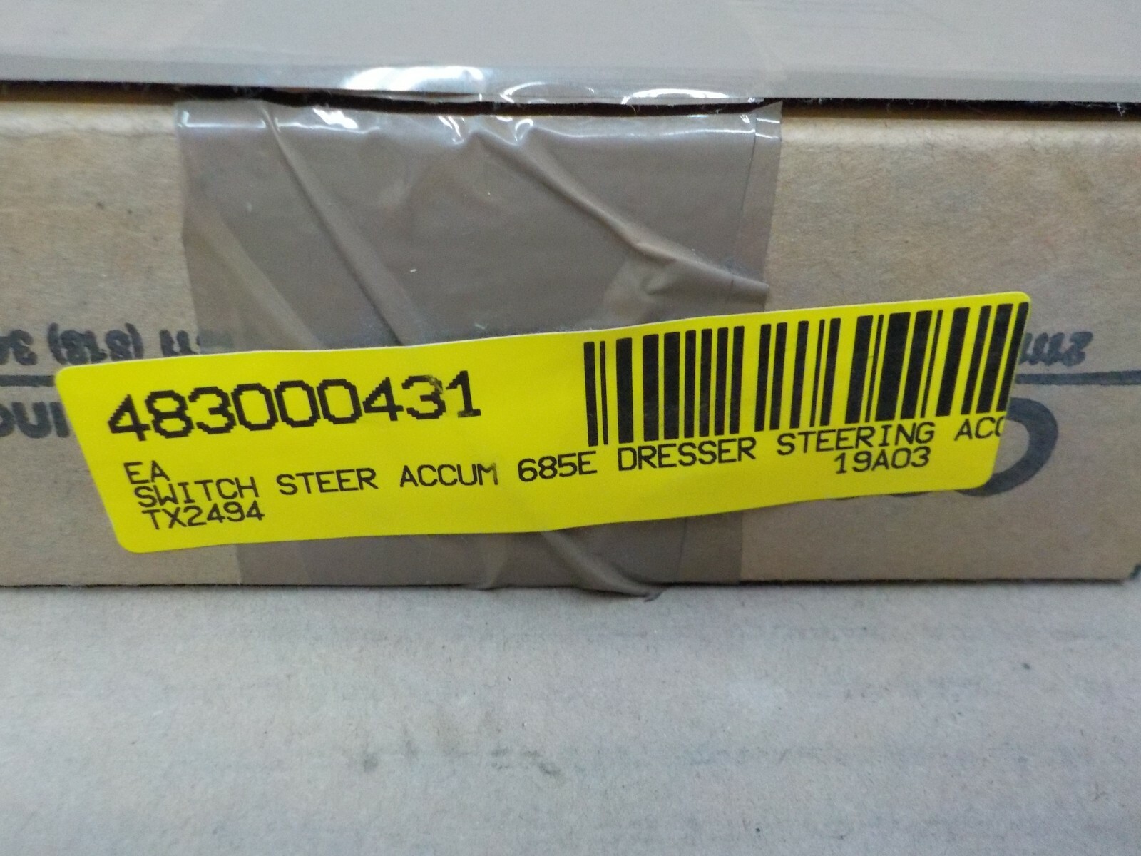 Komatsu SWITCH - TX2494 SWITCH | eBay