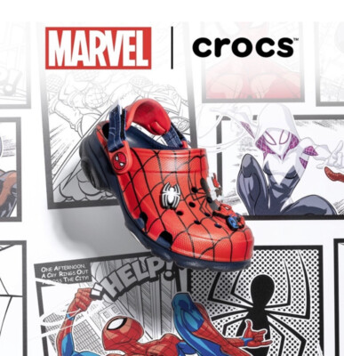 Marvel Team Spider-Man x CROCS All Terrain Clog choose adult