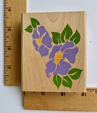 Rubberstampede - Posh Impressions Flowers - Z676F - NEW