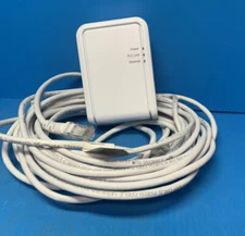 200MBPS POWERLINE Y Cable Adapter With Ethernet Cat 5 Cables