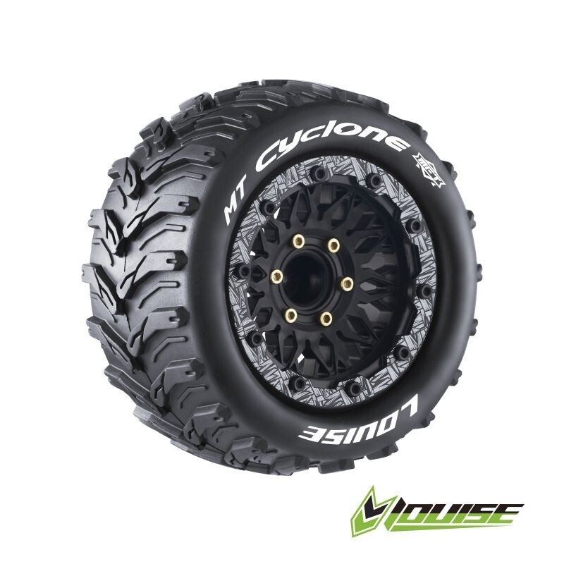 Team Louise LOUT3310SX Mt-Cyclone 1/10 Soft (2) Uni-Sechskant Exchangeable Rim