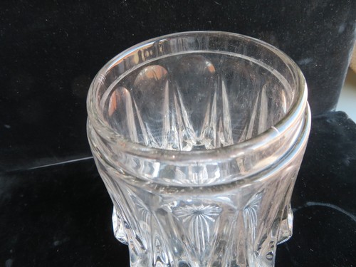 1909 Welcome Lodge 453 Philadelphia Glass Dresser Jar Humidor Pewter Lid - Foto 7 di 9