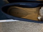 NWT New Karen Scott Morey Faux Suede Blue Sparkle Loafer Flats Sz 9 — photo 3