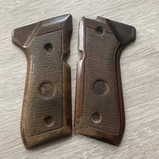 Beretta Grip 92/96 Series Full Size 92FS/92F Wood Grips No Screws Or Medallions