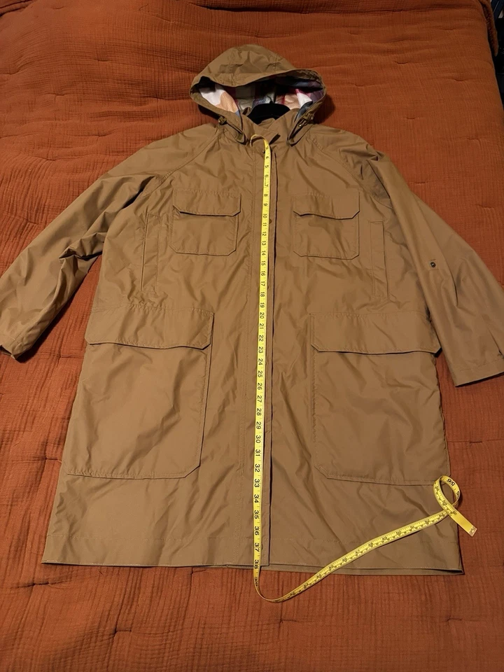 Parka de lluvia impermeable con capucha para mujer Woolrich (2XL) Foto 3 de 4