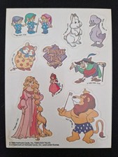 Hanna-Barbera 1989 Ponadczasowe opowieści z znaku rozpoznawczego - arkusz naklejek #W1318