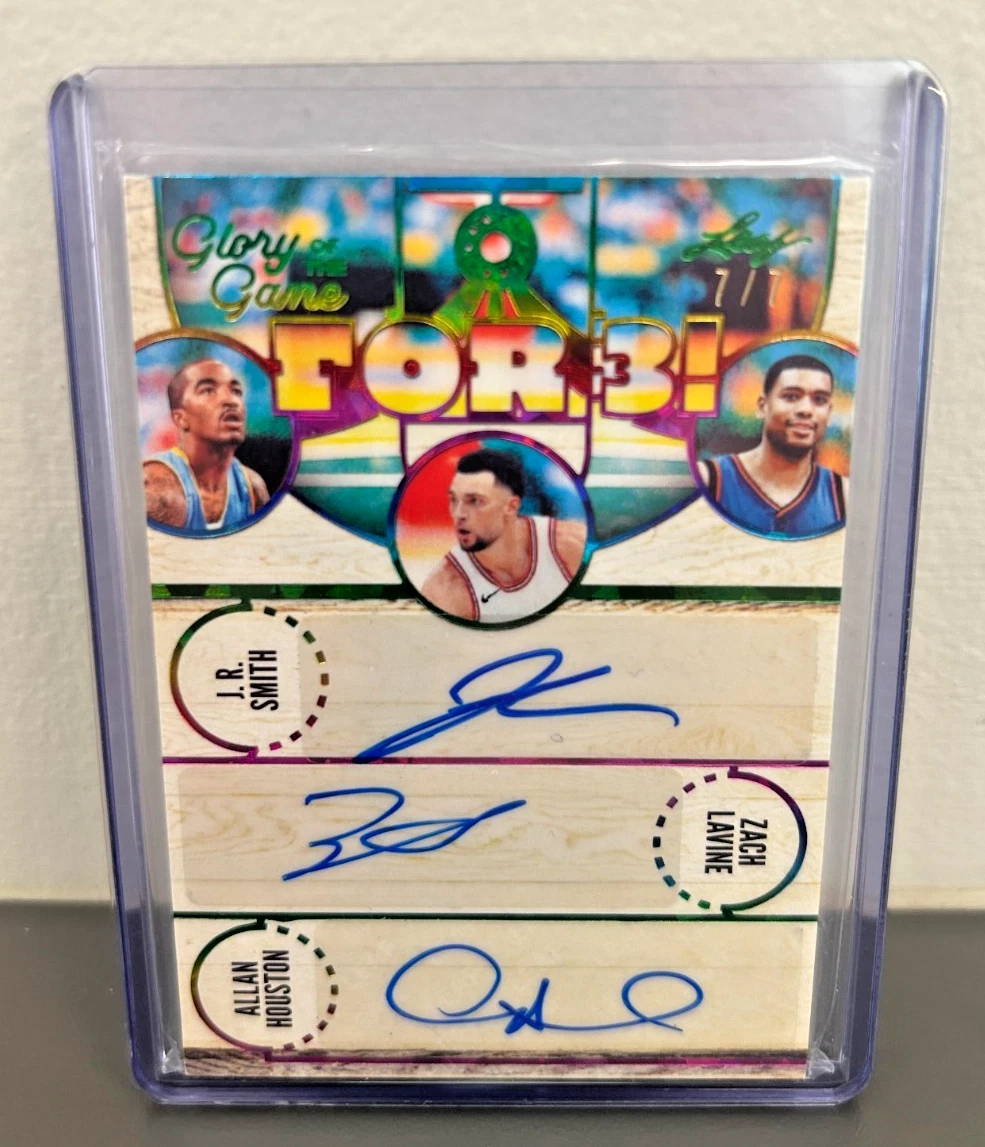 Zach LaVine Sports Trading Card Singles Autographed Basketball for