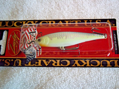 LUCKY CRAFT POINTER 78SP / 3-1/8'' & 3/8OZ / PT78SP-445 IN THE COLOR MS CRACK