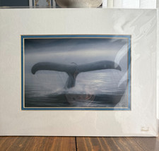 Wyland Whale Tail Print New 11x14