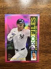 Aaron Judge 2026 Topps Series 1 Profiles - Pink