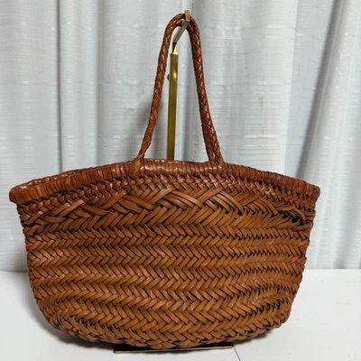Sac à main fourre-tout en maille cuir St. Christopher Dragon Diffusion couleu... - Photo 1/4