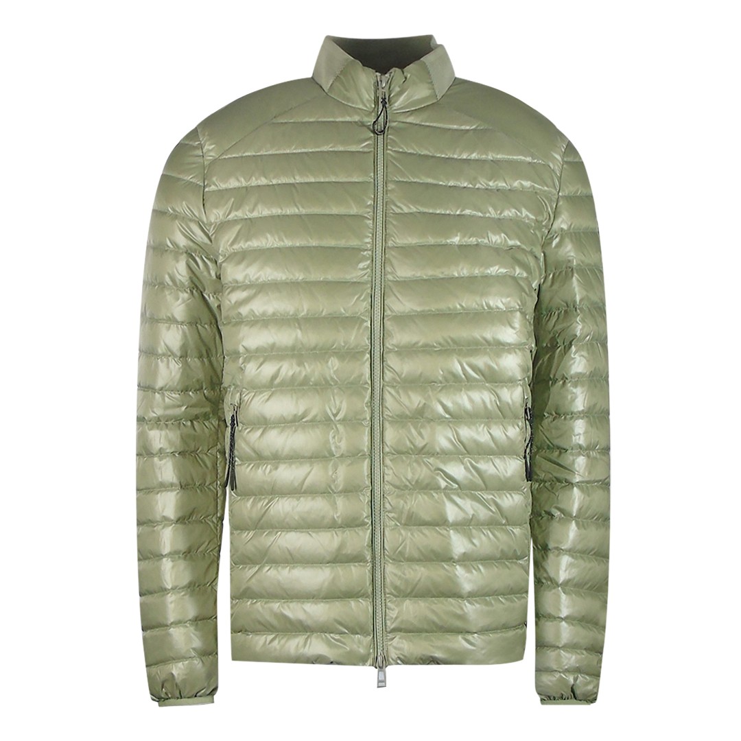 Belstaff Airframe Echo Green Shiny Down Filled Jacket