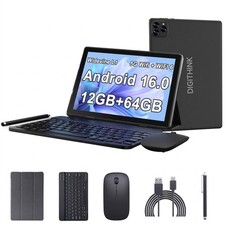 Tablet Andriod 15 10 Inch 12 3 9 GB RAM 64GB ROM 2TB Expand,1280 x 800 IPS ...